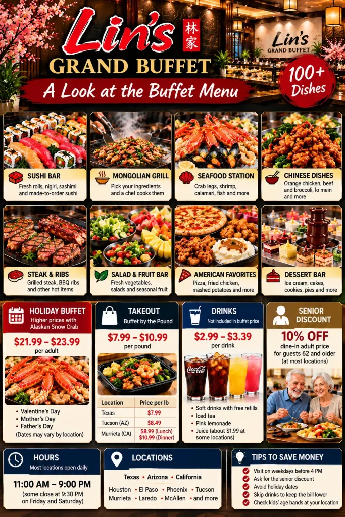 Lin’s Grand Buffet Guide
